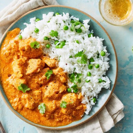 Chicken Tikka Masala with Rice by zakis halal food