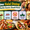 Guide for non-Muslims trying halal food at a restaurant in Queens